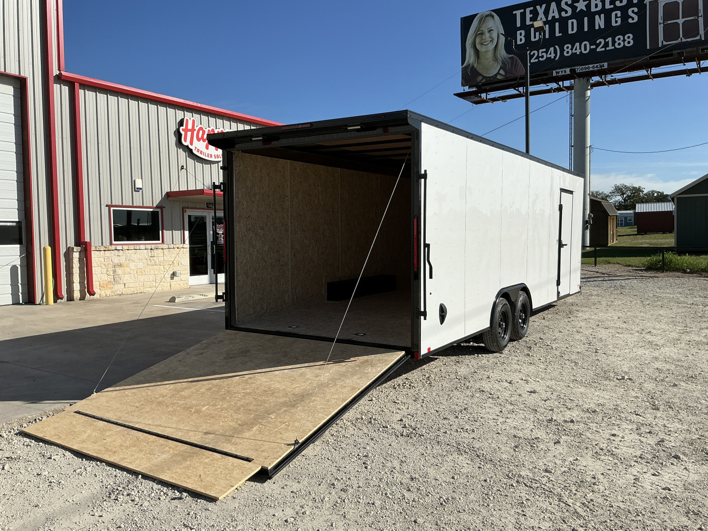 New 2026 Compass 8.5x24' Enclosed Cargo Trailer - Indigo DLX
