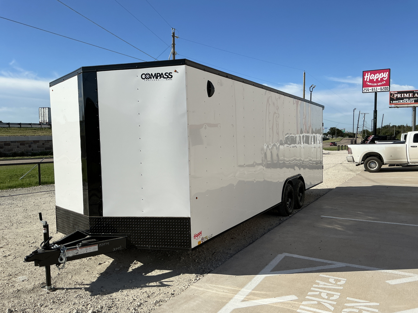 New 2026 Compass 8.5x24' Enclosed Cargo Trailer - Indigo DLX