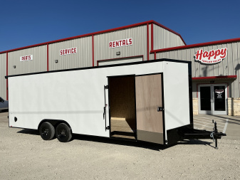 New 2026 Compass 8.5x24' Enclosed Cargo Trailer - Indigo DLX