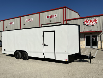 New 2026 Compass 8.5x24' Enclosed Cargo Trailer - Indigo DLX