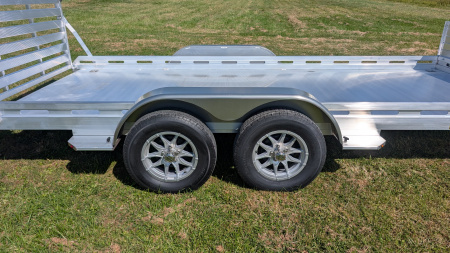 New 2026 Aluma 6'8" x 16 HD Utility w/ Underbody Ramps & Gate