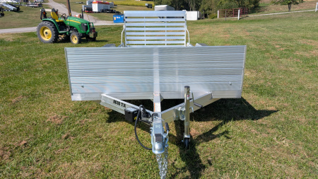 New 2026 Aluma 6'8" x 16 HD Utility w/ Underbody Ramps & Gate