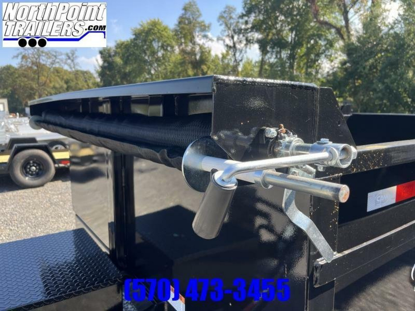 New 2025 CAM SUPERLINE 7 x 12' - 12k - HD SCISSOR HOIST DUMP