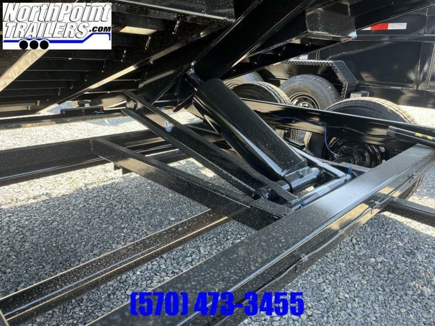 New 2025 CAM Superline 7 x 14' - 14k Dump Trailer - NEW STYLE Dump Trailer