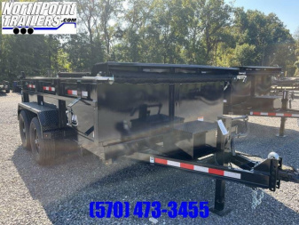 New 2025 CAM Superline 7 x 14' - 14k Dump Trailer - NEW STYLE Dump Trailer