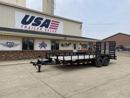 New 2026 Load Trail 83x20 Tandem Axle 14k w/Split Gate Landscape Trailer