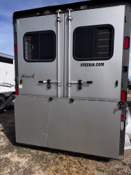 Used 2019 Hawk 2H Straight Load Horse Trailer