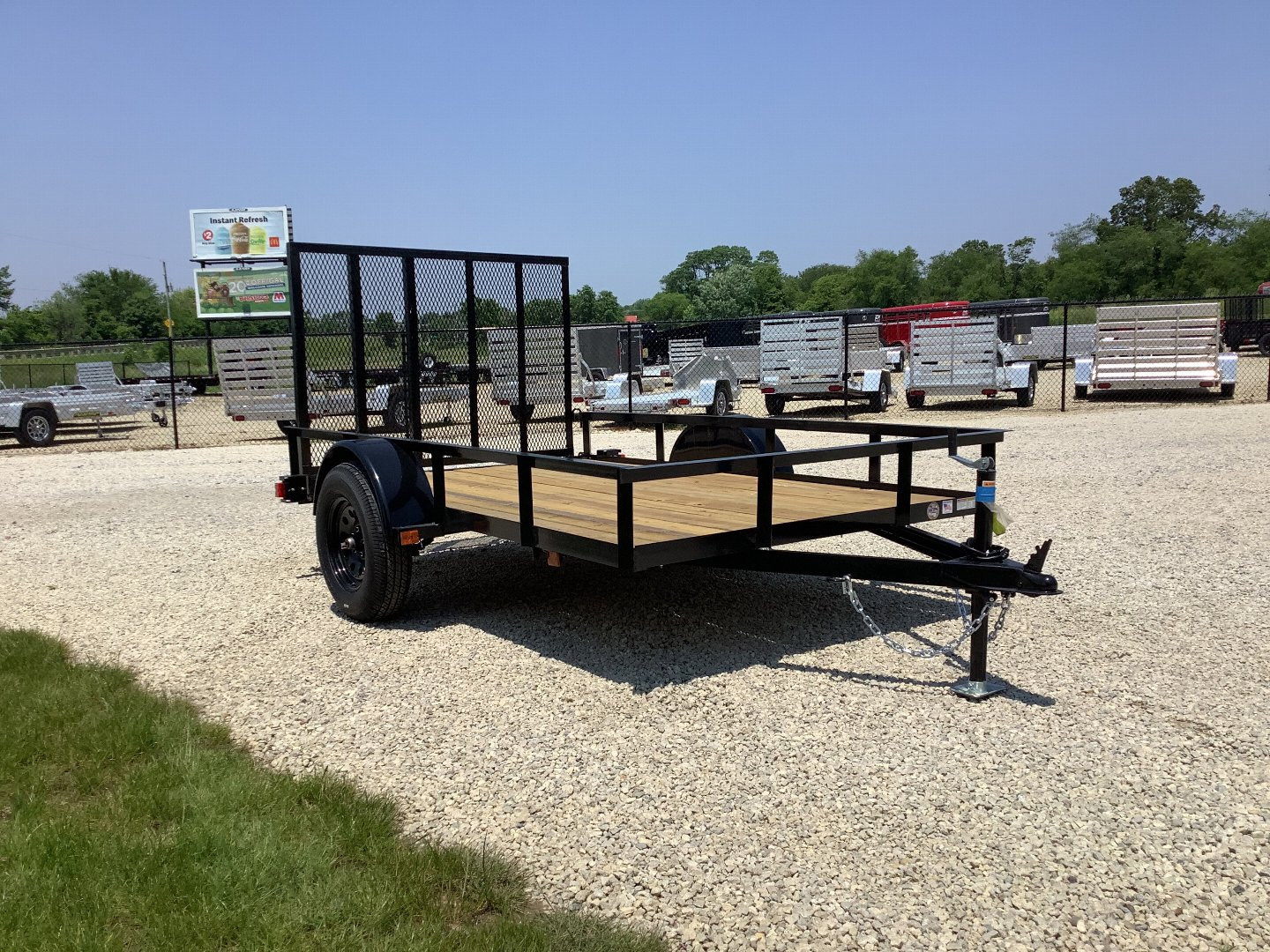 New 2026 Triple Crown Trailers 6x10SA Light Utility Trailer