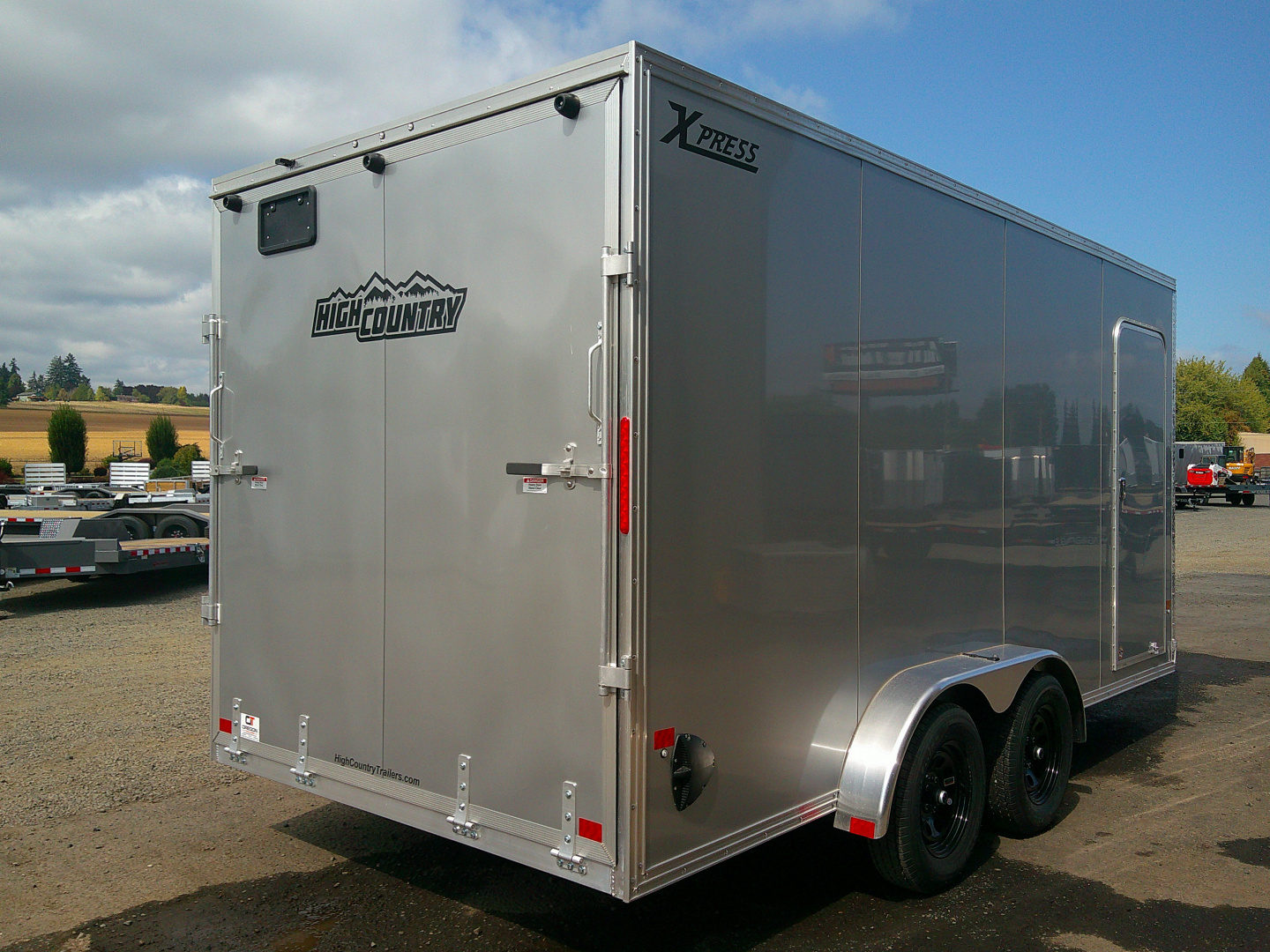 New 2026 ALCOM 7.4x16 7K Enclosed Trailer
