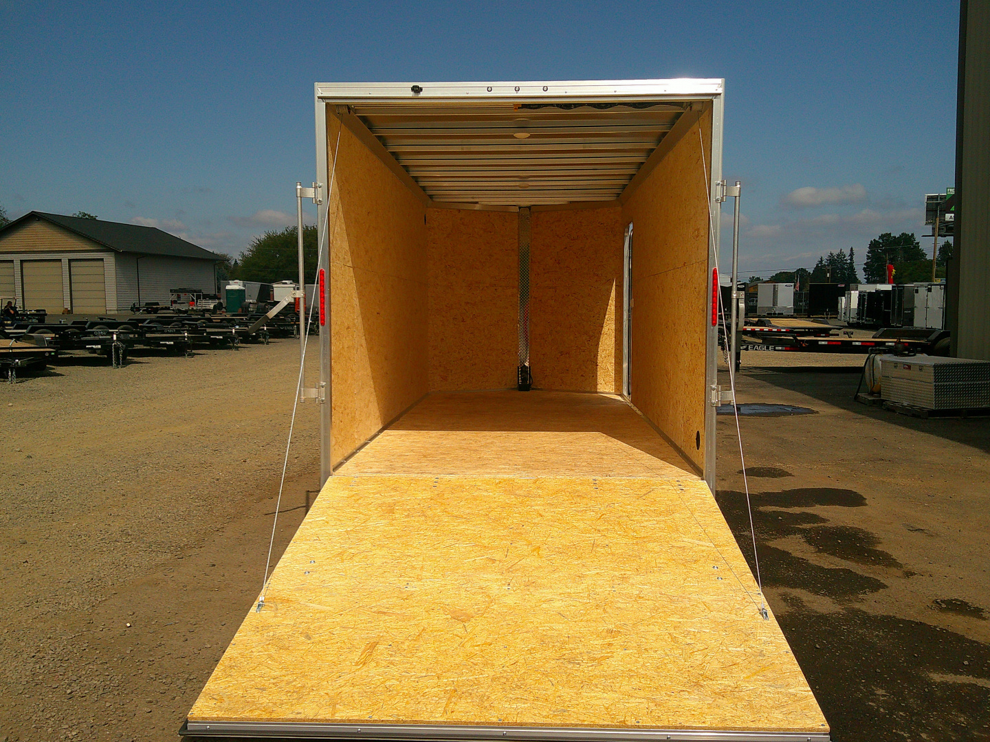 New 2026 ALCOM 7.4x16 7K Enclosed Trailer