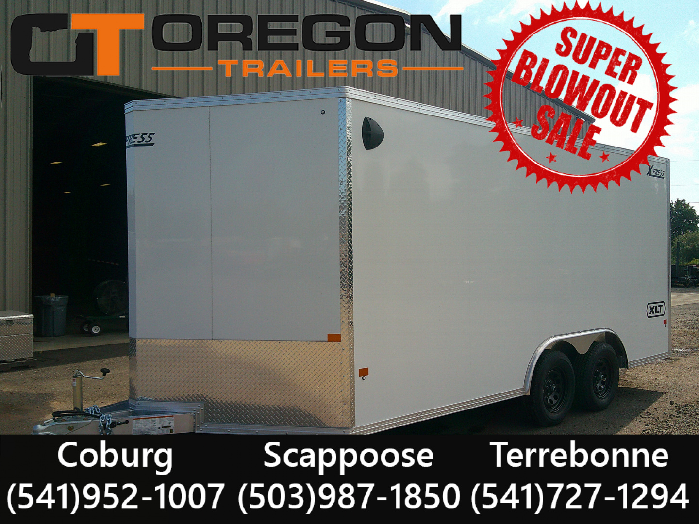 New 2026 ALCOM 8.5x16 Cargo / Enclosed Trailer