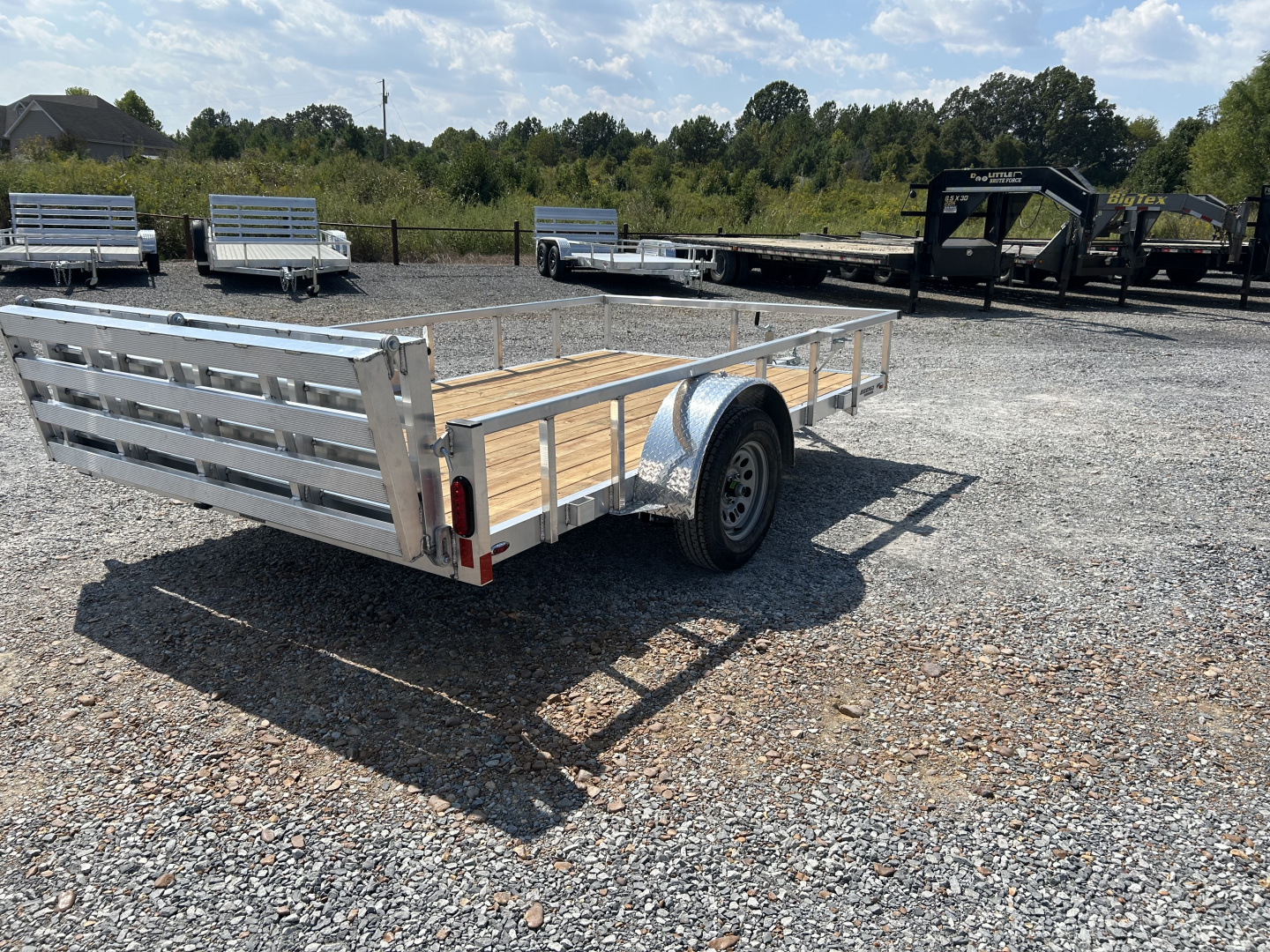 New 2026 Legend 7'X12' 3K Aluminum Utility Trailer