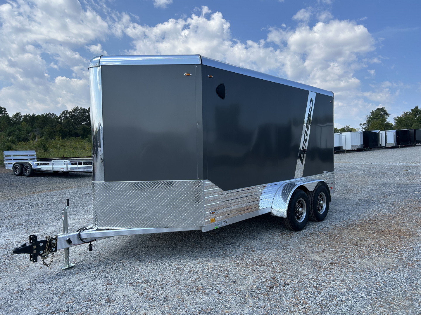 New 2026 Legend 7'X17' 10K Deluxe Aluminum Enclosed Trailer