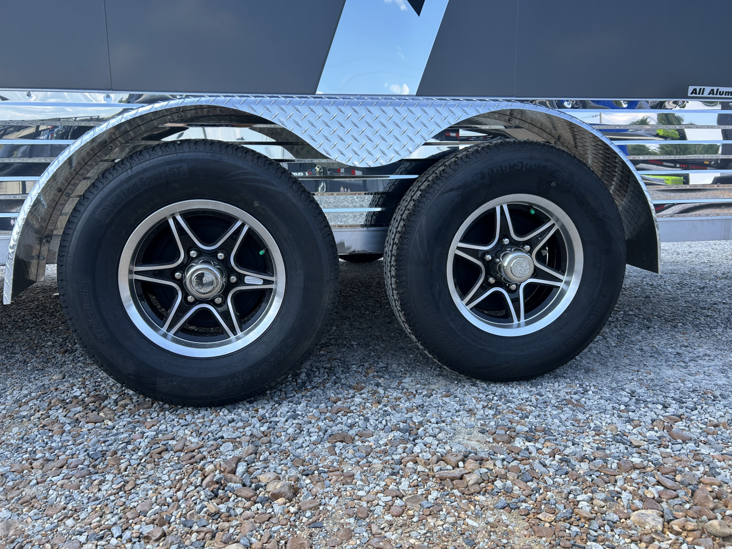 New 2026 Legend 7'X17' 10K Deluxe Aluminum Enclosed Trailer