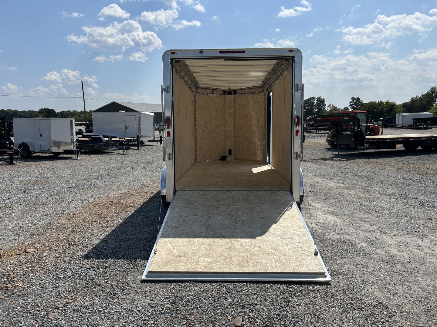 New 2026 Legend 7'X17' 10K Deluxe Aluminum Enclosed Trailer