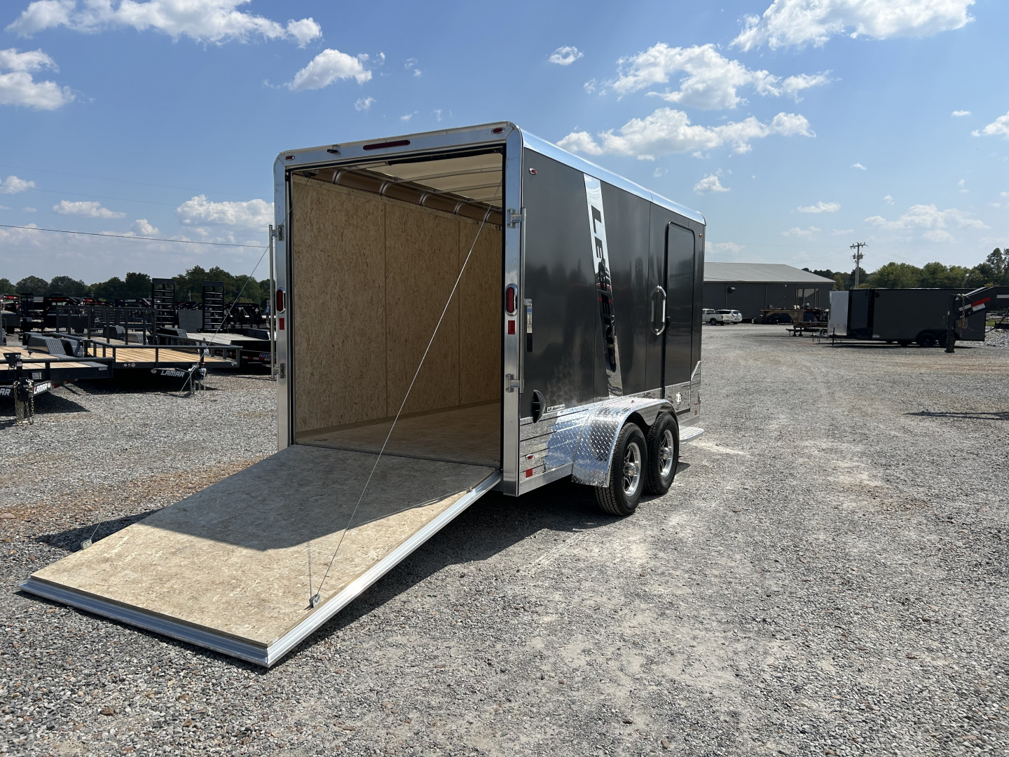 New 2026 Legend 7'X17' 10K Deluxe Aluminum Enclosed Trailer