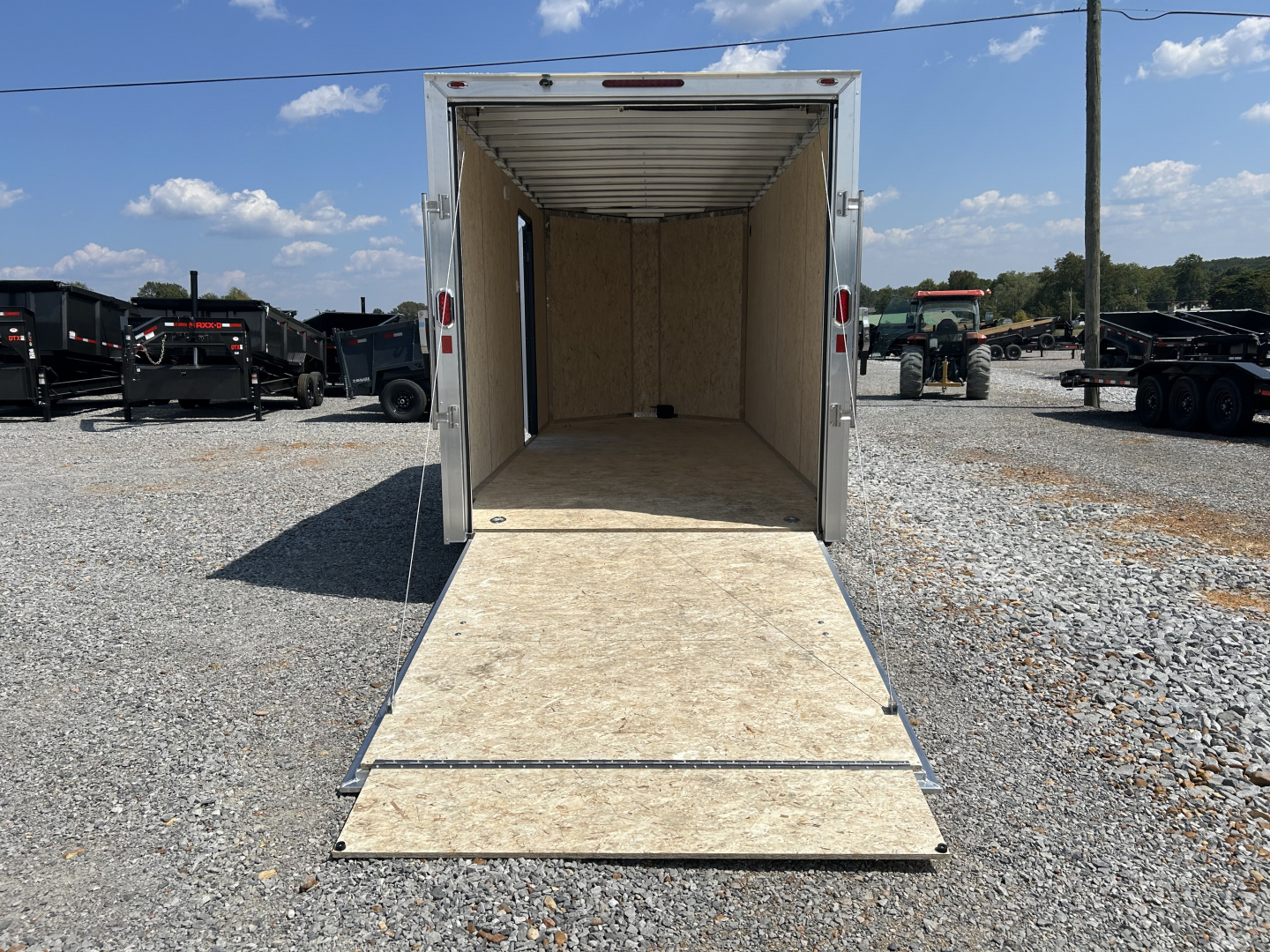 New 2026 Legend 7'X19' 7K Aluminum Enclosed Trailer