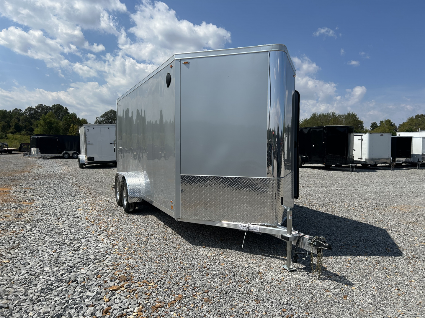 New 2026 Legend 7'X19' 7K Aluminum Enclosed Trailer