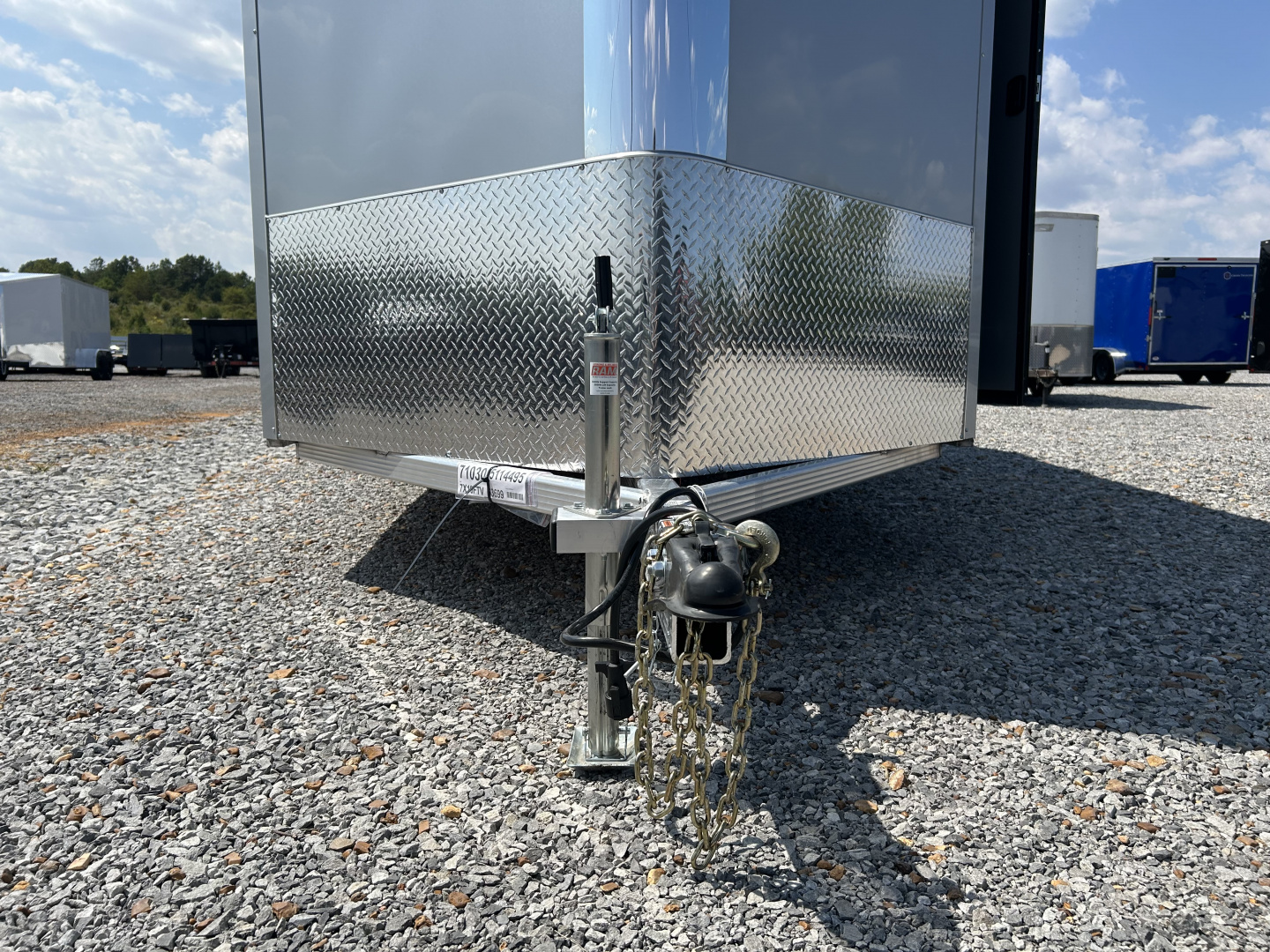 New 2026 Legend 7'X19' 7K Aluminum Enclosed Trailer