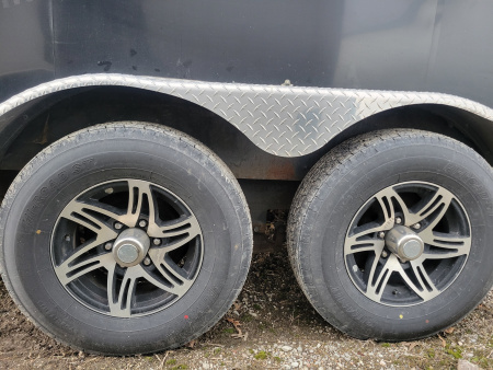 Used 2015 Sure-Trac 7x18 Pro Series Wedge Cargo / Enclosed Trailer