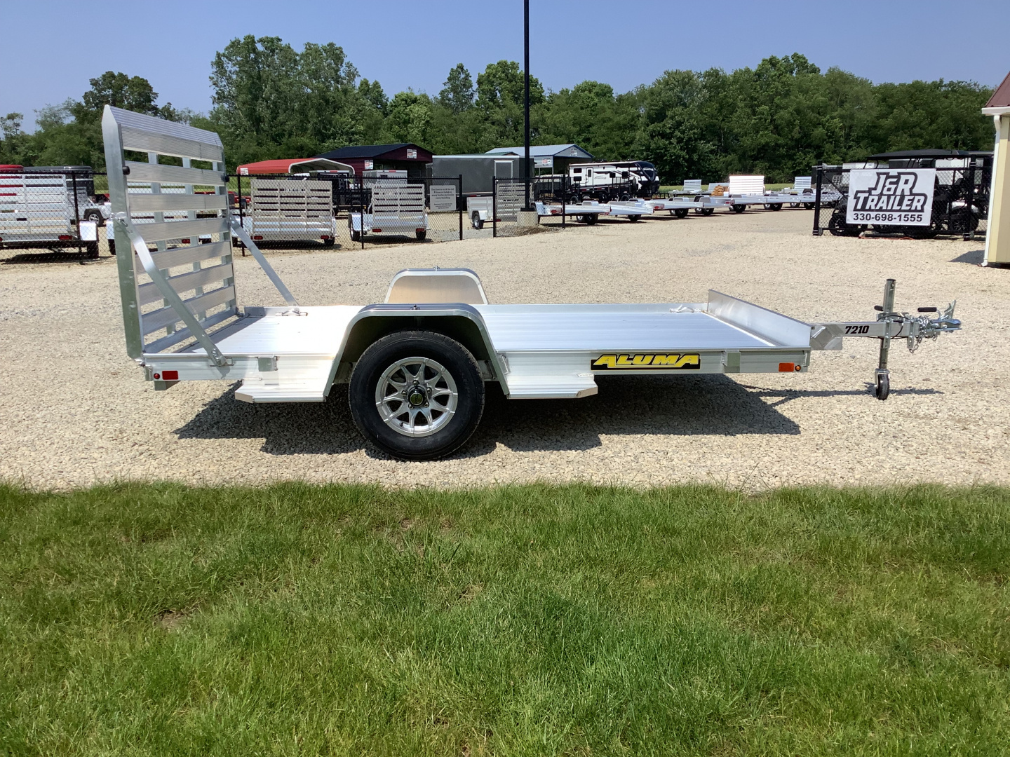 New 2026 Aluma 6310S-TG Utility Trailer