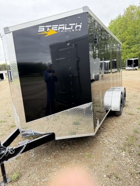 New 2026 Stealth Trailers 7X14 W/ 78" INTERIOR Cargo / Enclosed Trailer