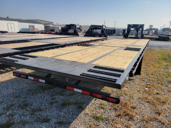 New 2026 Behnke 8x24+10 Hydraulic Goosneck Deckover