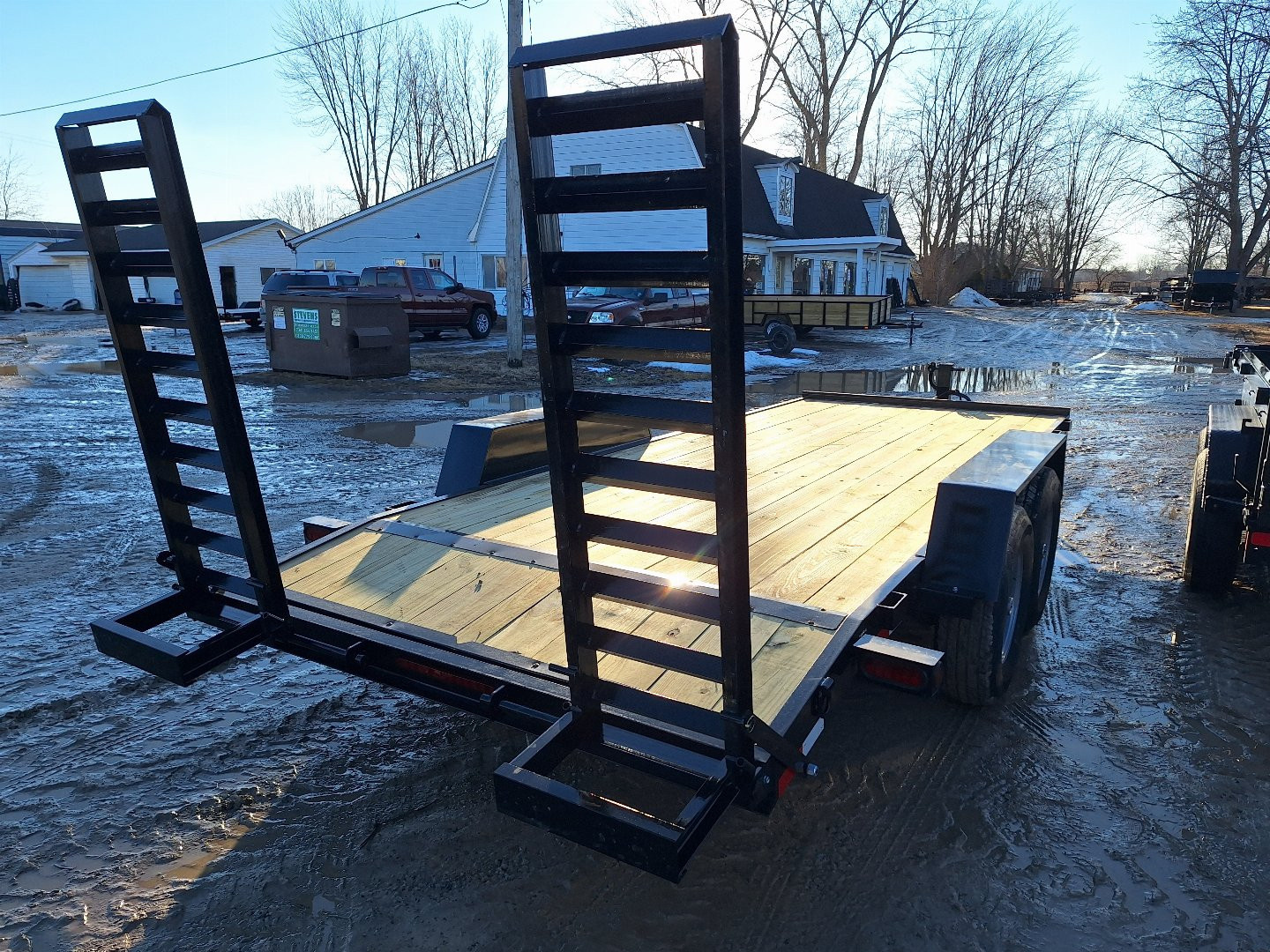 New 2026 AMO 82x20' 14K Equipment Trailer