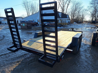 New 2026 AMO 82x20' 14K Equipment Trailer