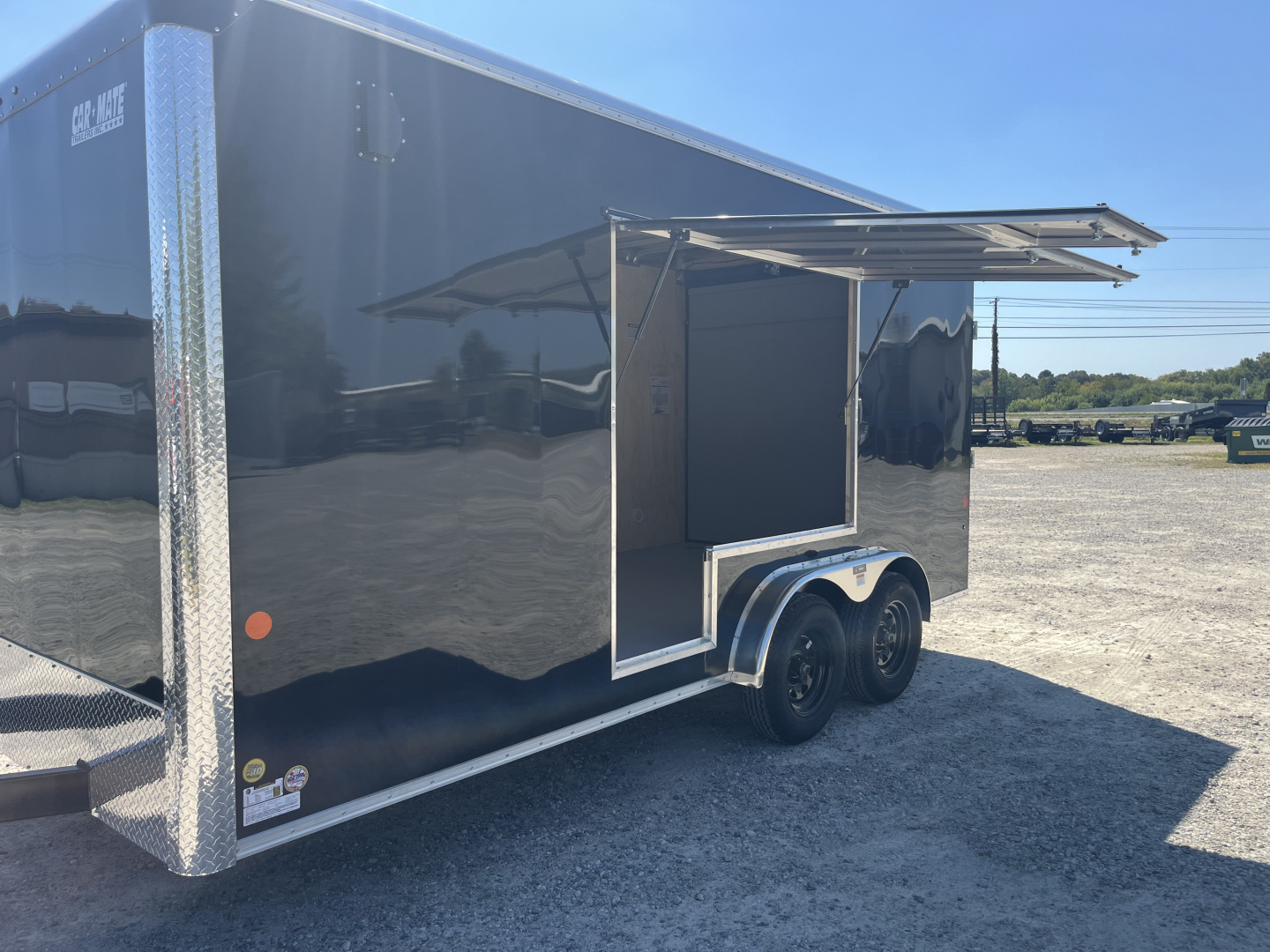 New 2026 Car Mate Trailers 7.5X16 Custom Cargo / Enclosed Trailer