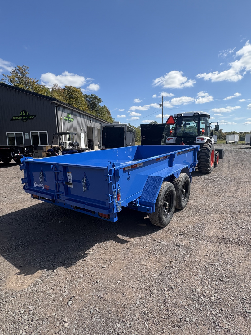 New 2026 LIBERTY LD10K72LP - 10K 6x12 Dump Trailer w/Combo Gate, Ramps & MORE!