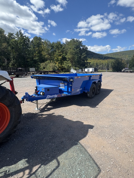 New 2026 LIBERTY LD10K72LP - 10K 6x12 Dump Trailer w/Combo Gate, Ramps & MORE!