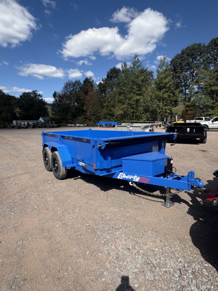 New 2026 LIBERTY LD10K72LP - 10K 6x12 Dump Trailer w/Combo Gate, Ramps & MORE!