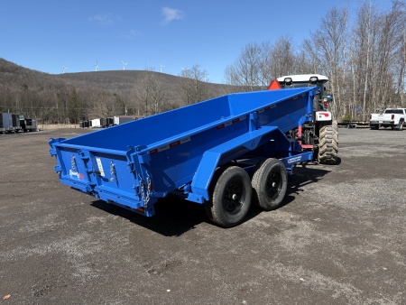 New 2026 LIBERTY LD10K72LP - 10K 6x12 Dump Trailer w/Combo Gate, Ramps & MORE!