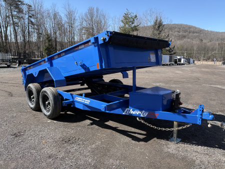 New 2026 LIBERTY LD10K72LP - 10K 6x12 Dump Trailer w/Combo Gate, Ramps & MORE!