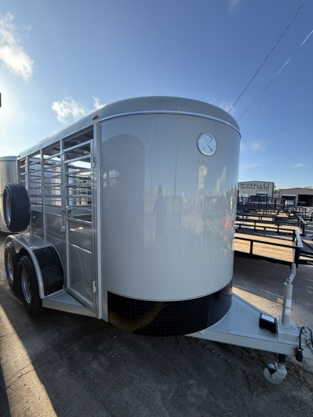 New 2026 Calico Trailers 12FT STOCK Stock / Stock Combo Trailer