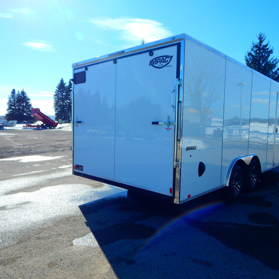 New 2026 Impact Trailers 8.5x24 10k Quake Car / Racing Trailer