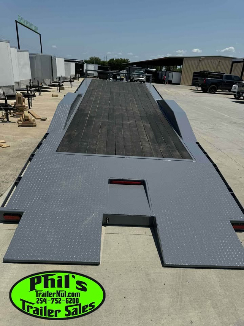 New 2025 EQUIPMENT TRAILER 102X24 POWER TILT Equipment Trailer 14K GVWR & WINCH!