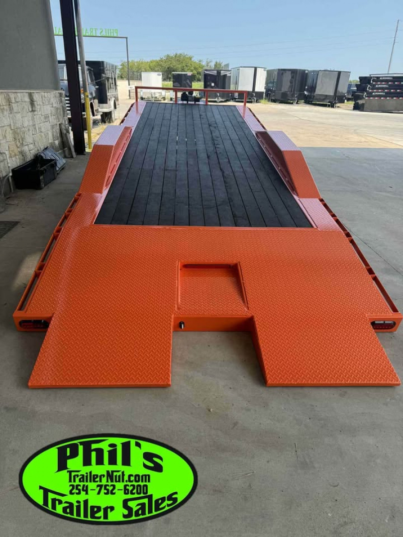 New 2025 EQUIPMENT TRAILER 102X24 POWER TILT Equipment Trailer 14K GVWR & WINCH!