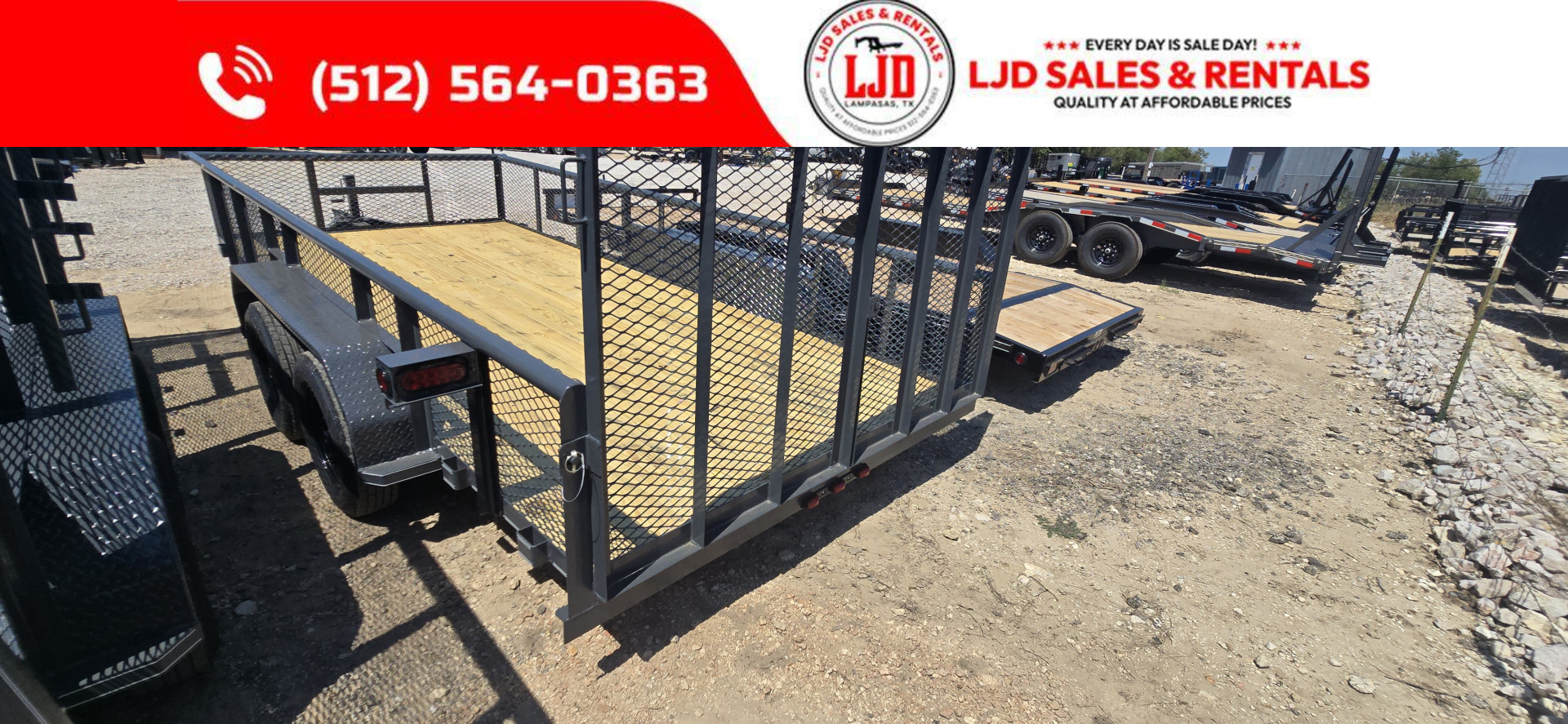 New 2025 - Tiger - 83" x 16' Utility Trailer