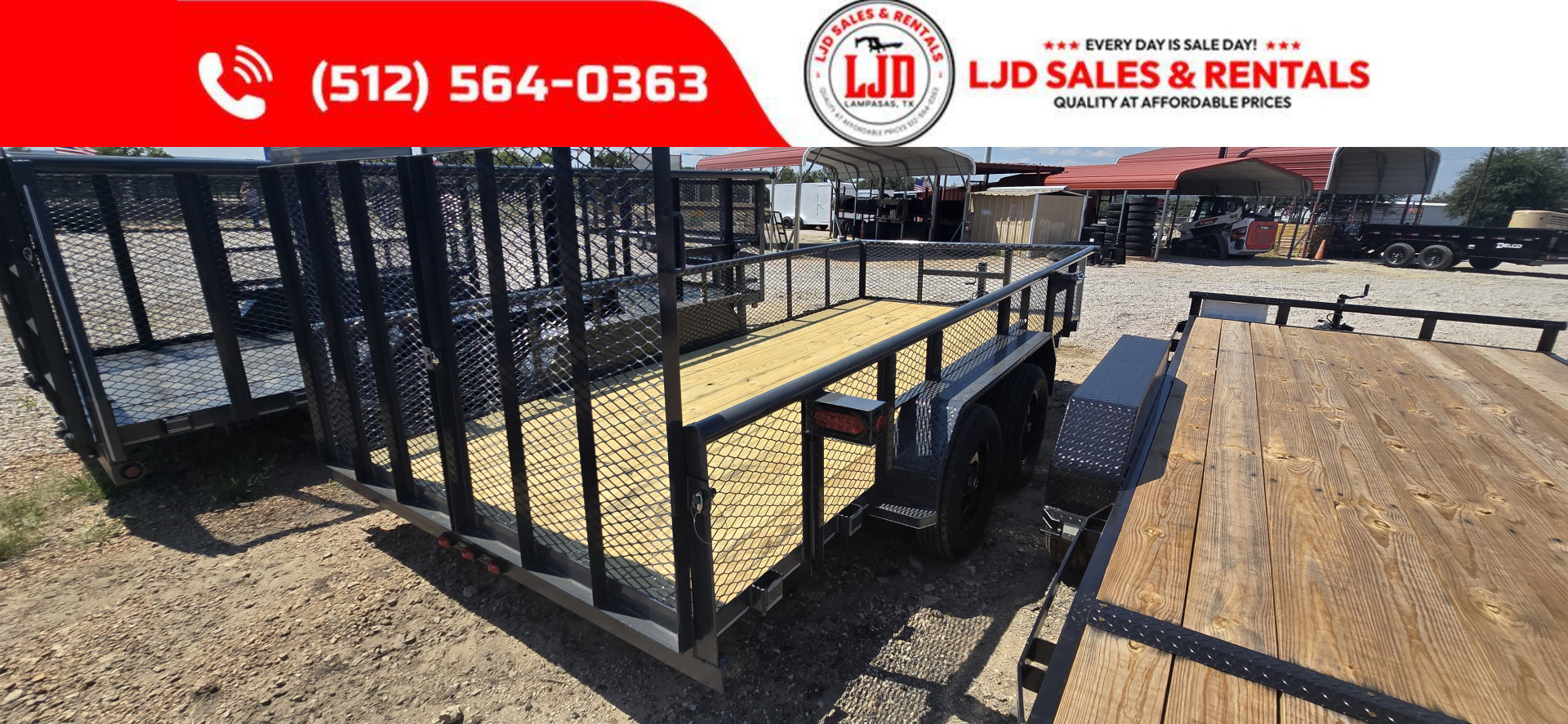 New 2025 - Tiger - 83" x 16' Utility Trailer