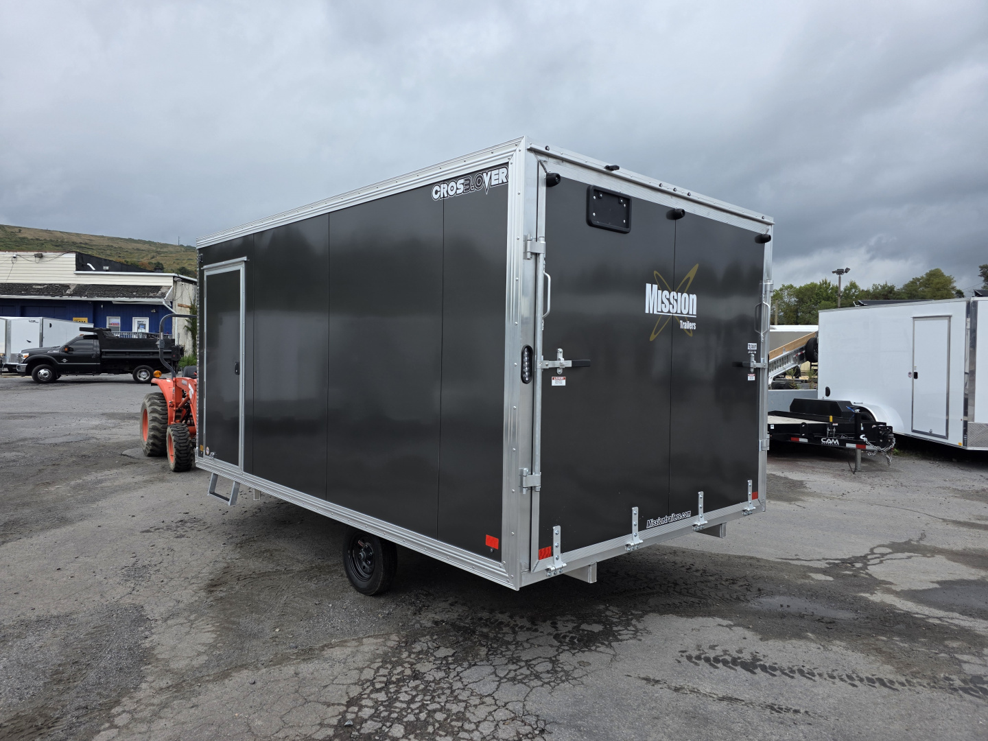 New 2026 Mission MFS 101X14 - ALUMINUM Snowmobile Trailer