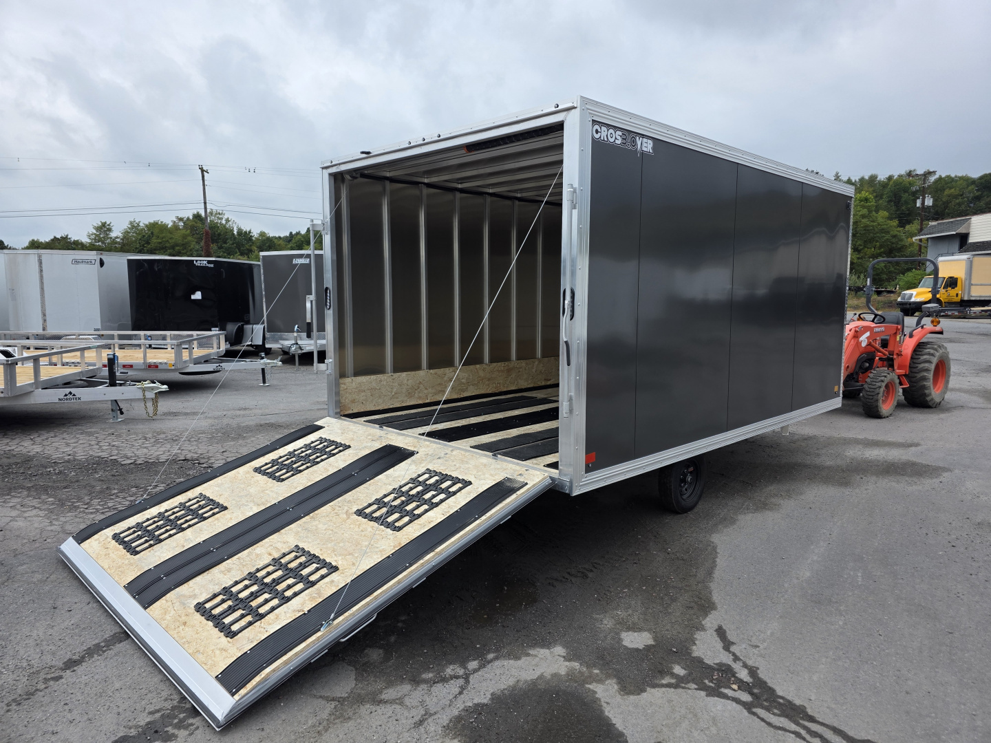 New 2026 Mission MFS 101X14 - ALUMINUM Snowmobile Trailer