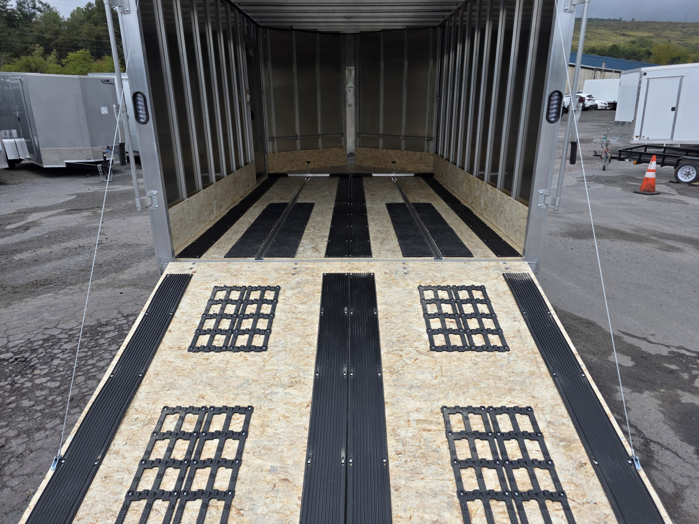 New 2026 Mission MFS 101X14 - ALUMINUM Snowmobile Trailer