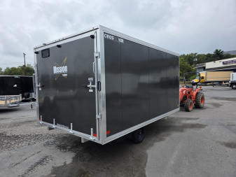 New 2026 Mission MFS 101X14 - ALUMINUM Snowmobile Trailer