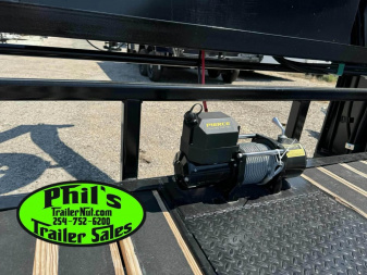 New 2025 OPEN CAR HAULER 102X24 POWER TILT Tilt Trailer GOOSENECK HEAVY 14K GVWR WINCH & ALUMINUM WHEELS!