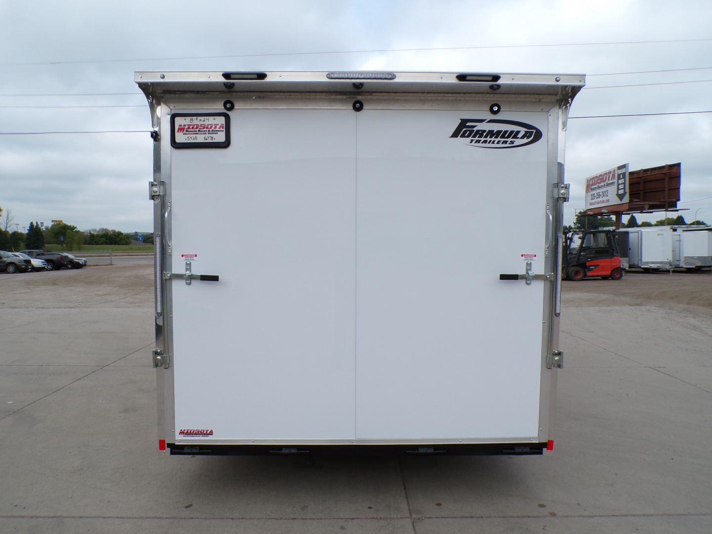 New 2026 Formula Conquest 8.5 x 24 10k Cargo / Enclosed Trailer - 778