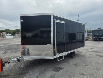 New 2026 Mission MFS 101X14 ALUMINUM - SCRATCH & DENT Snowmobile Trailer