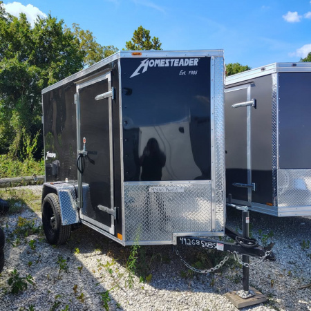 New 2026 Homesteader Trailer 5x8 SA Cargo / Enclosed Trailer, 5'3  Interior Height, 35k axle, .030 Exterior