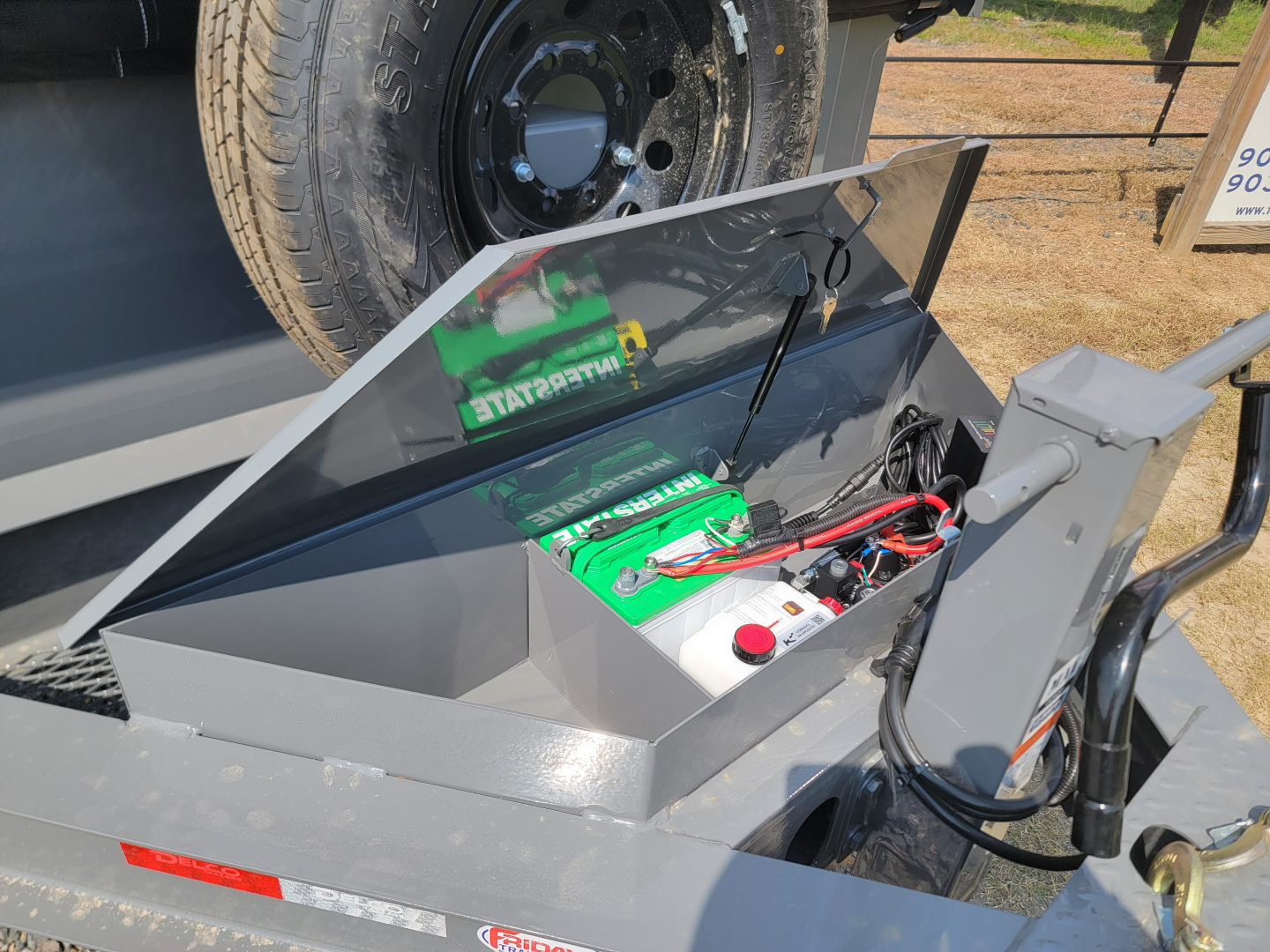 New 2026 Delco Trailers D3 14' x 83" Dump Trailer